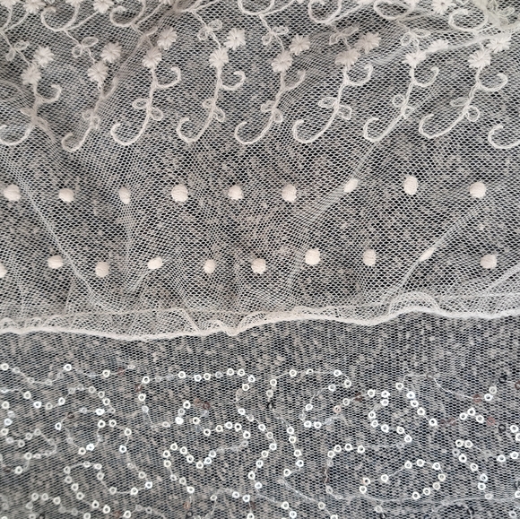 Ladies chiffon neck scarf, - Picture 3 of 4